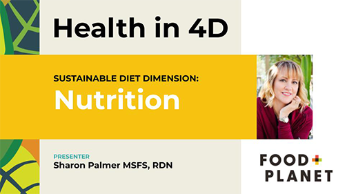 food + planet Nutrition 4D-class